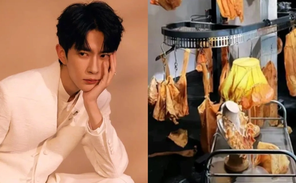 Yu Menglong dan Museum 798. (Weibo/TikTok)